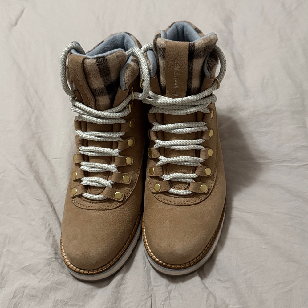 Cole Haan Tan Winter Boots